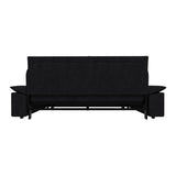 Multi-Functional 70" Queen Pull Out Sofa Bed, Convertible Sleeper Sofa with 2 Pillows