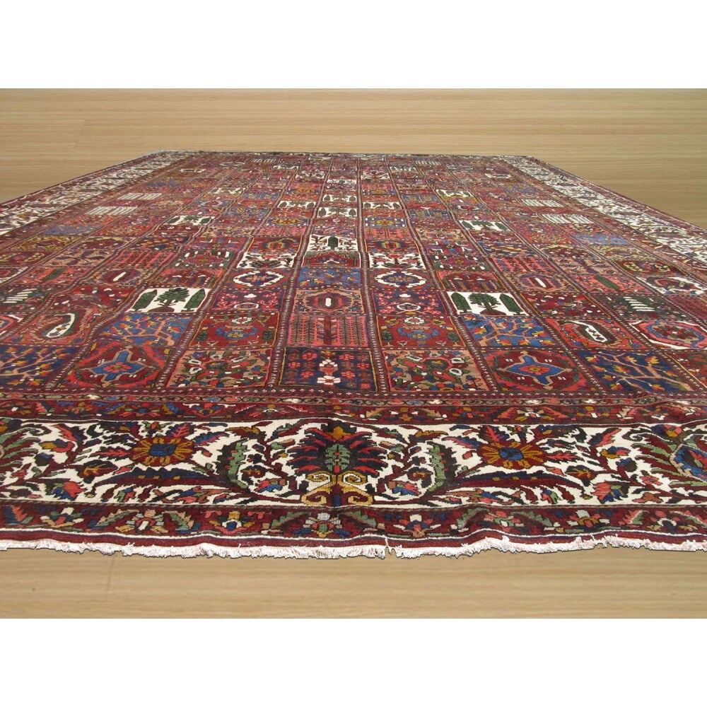 Hand-knotted Wool Traditional Oriental Panel Bakhtiar Rug (15' 9 x 23') - Multi - 15'9" x 23'