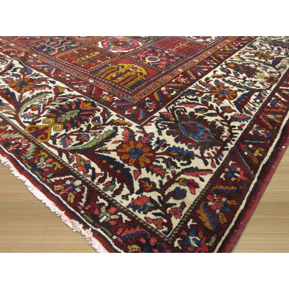 Hand-knotted Wool Traditional Oriental Panel Bakhtiar Rug (15' 9 x 23') - Multi - 15'9" x 23'