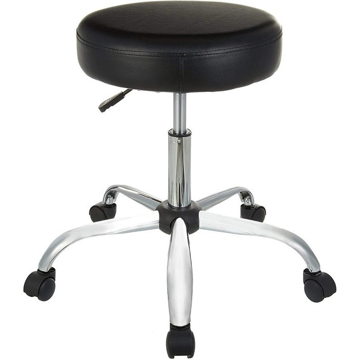 Multi-Purpose Medical Spa Swivel Stool, Black