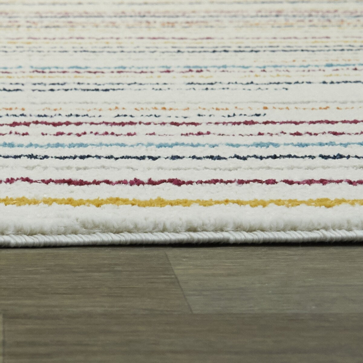 Mod-Tod Multi Stripes Kids Area Rug