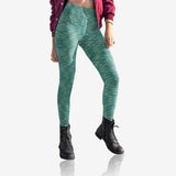 Womens UltraSoft Seamless Space Dye Yoga Leggings MultiPack Activewear