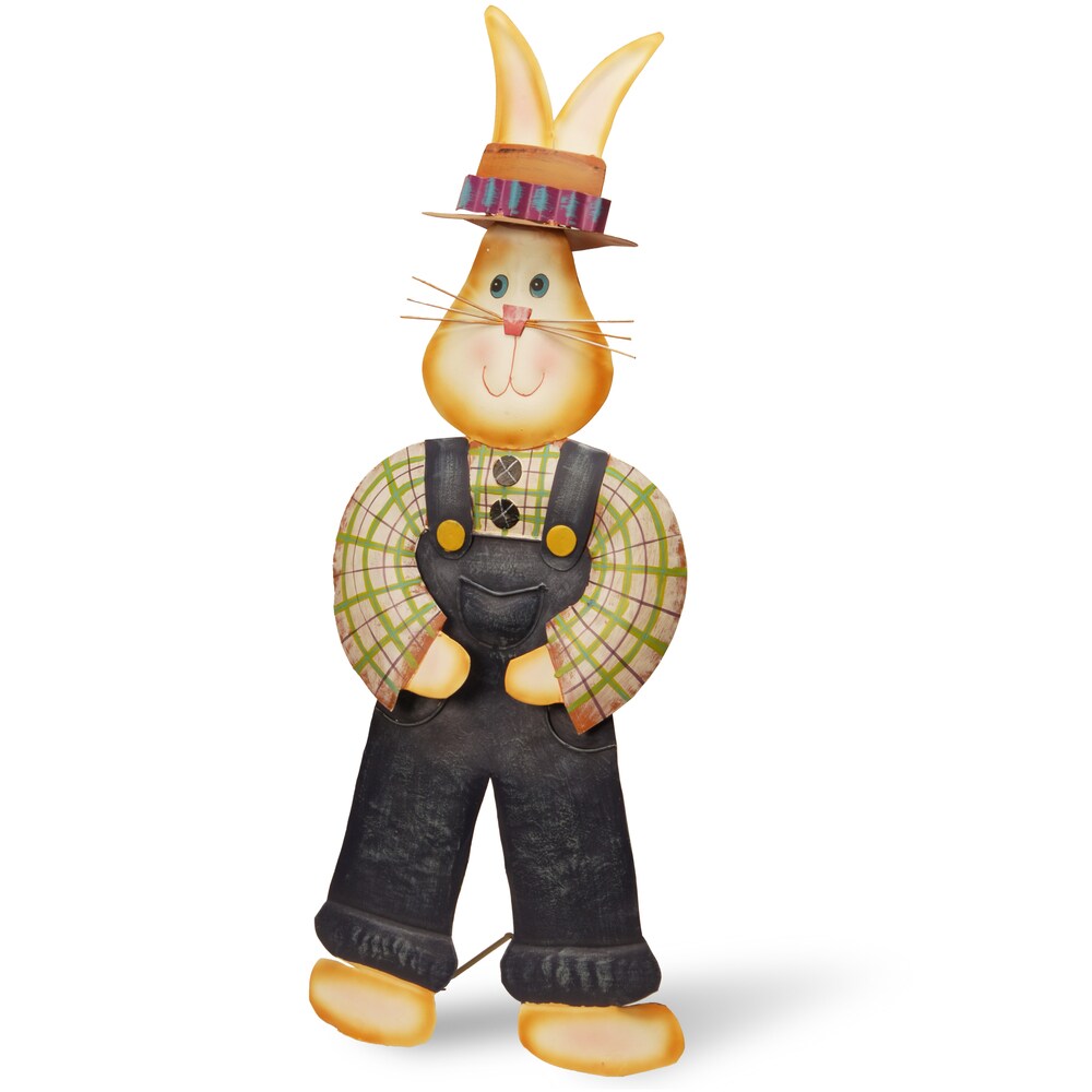 Multicolor 28-inch Rabit Statue