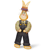 Multicolor 28-inch Rabit Statue
