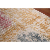 Multicolor Abstract Modern Foyer Foyer Rug Handmade Wool Carpet - 2'0"x 3'0"