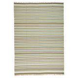 Multicolor Wool Striped Kilim Hand-woven Flatweave Oriental Rug (9'8 x 14') - Multi