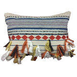 Multi-colored Patchwork Decorative Pillow