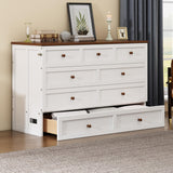 Multifunctional Design Queen Size Murphy Bed Cabinet Bed Folding Wall Bed