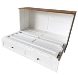 Multifunctional Design Queen Size Murphy Bed Cabinet Bed Folding Wall Bed