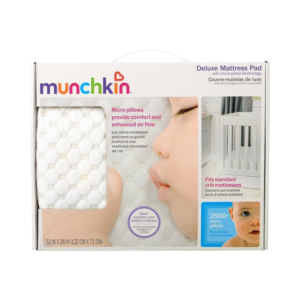 Munchkin Deluxe Matterss Pad with Micro Pillow Technology
