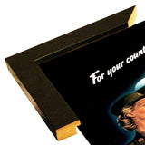 Mural Female Marines-VINAPP116560 Print 26.25"x19.75" by Vintage Apple Collection