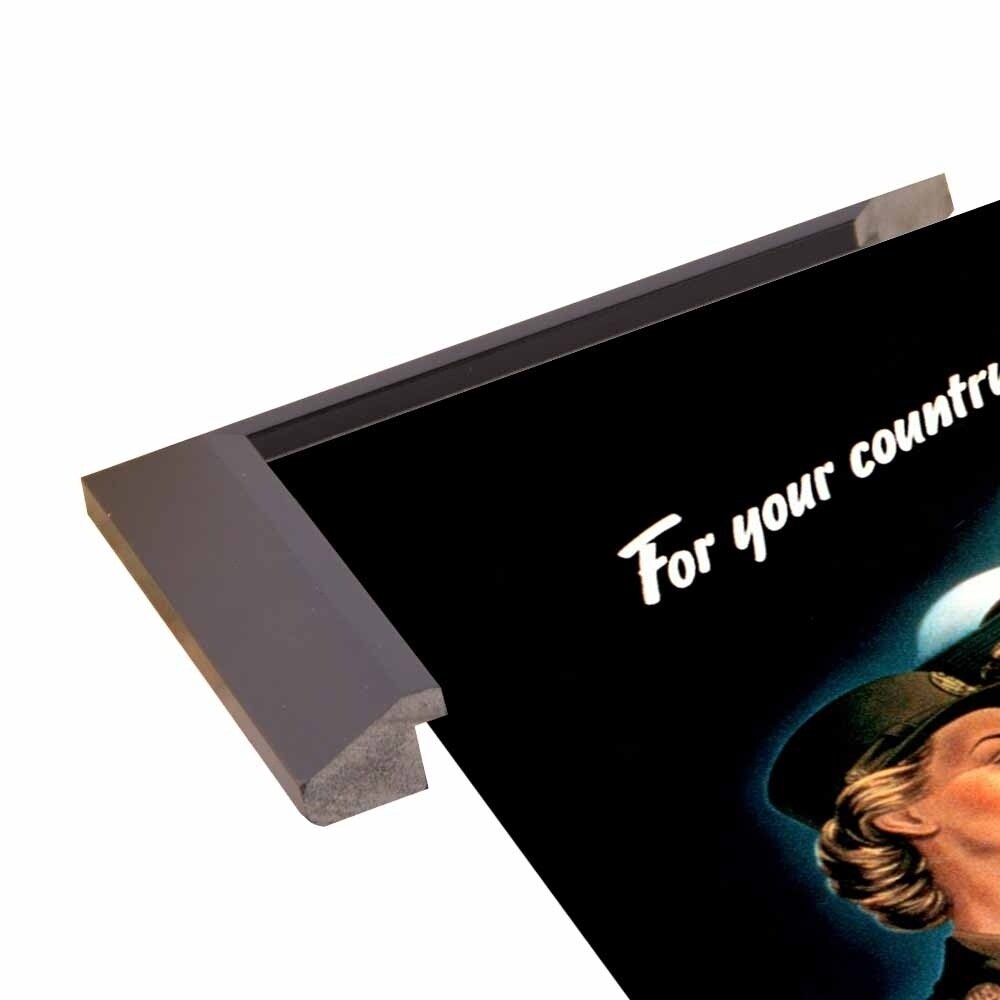 Mural Female Marines-VINAPP116560 Print 26.25"x19.75" by Vintage Apple Collection