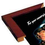 Mural Female Marines-VINAPP116560 Print 26.25"x19.75" by Vintage Apple Collection