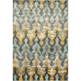 Murano Vintage Trellis Multi-Colored Soft Pile Rug - multi - 5'3 x 7'6