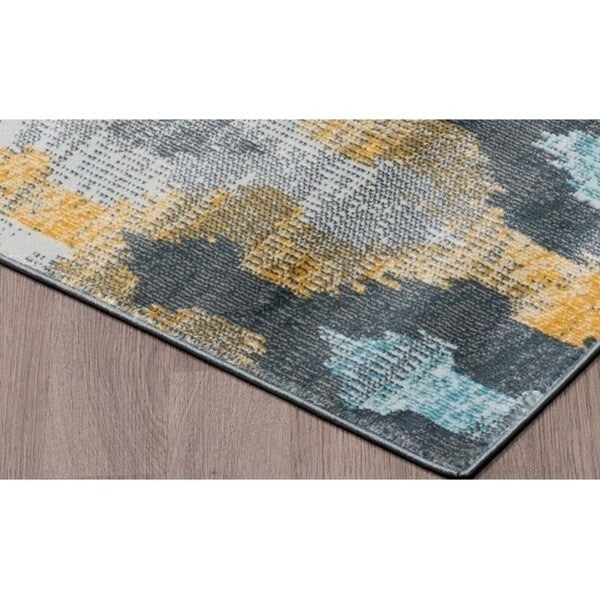Murano Vintage Trellis Multi-Colored Soft Pile Rug - multi - 5'3 x 7'6