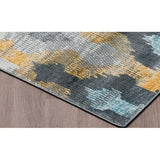 Murano Vintage Trellis Multi-Colored Soft Pile Rug - multi - 5'3 x 7'6