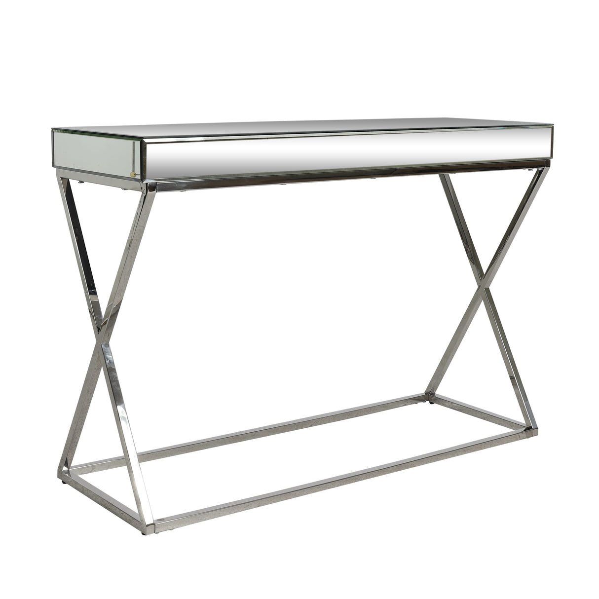Murley Modern Glam Console Table with Mirror Tabletop by Christopher Knight Home