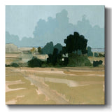 Muted Distant Shoreline II-Gallery Wrapped Canvas