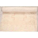 Muted Distressed Authentic Oushak Turkish Wool Area Rug Handmade - 1'8" x 3'11"