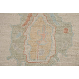Muted Oushak Turkish Area Rug Handmade Wool Carpet - 9'1" x 11'10"