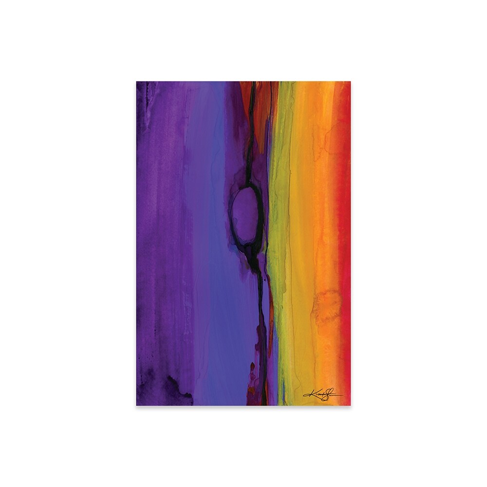 Mystic Wander II Print On Acrylic Glass by Kathy Morton Stanion