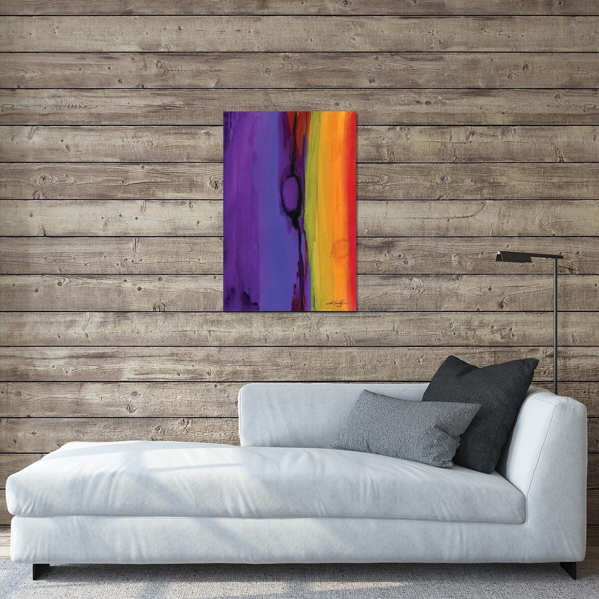 Mystic Wander II Print On Acrylic Glass by Kathy Morton Stanion