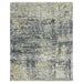 Mystique Gray and Gold Abstract Area Rug - 8' x 10'