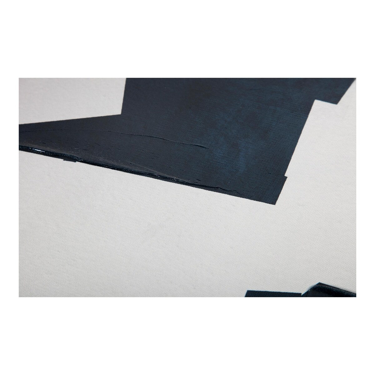 NADAAL STUDIOS Beatrix, Canvas Art with Black Pine Wood Frame, Navy