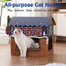 NATAZO Cat Scratcher Small Cat House