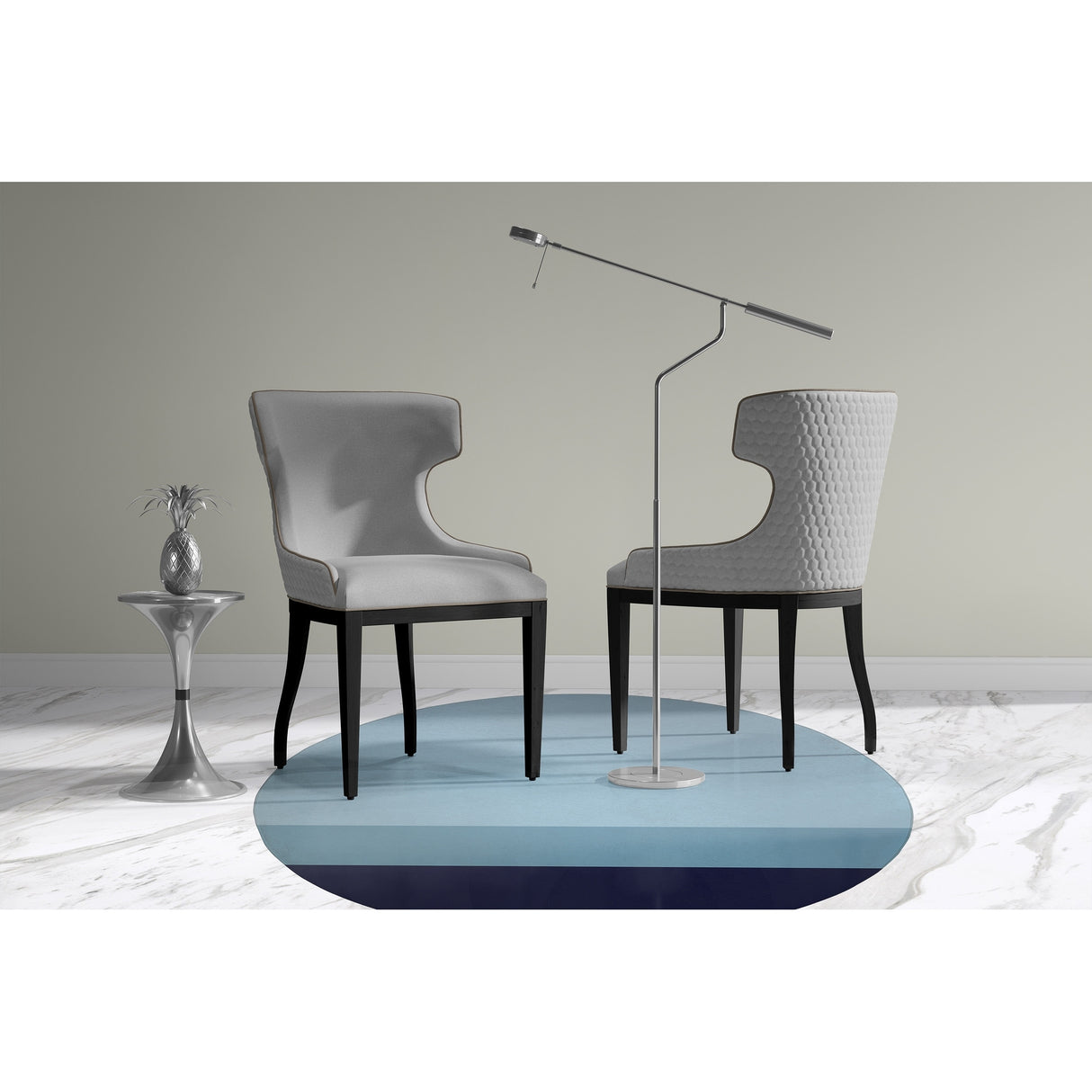 NAUTICAL HORIZON BOYS BLUE Area Rug By Kavka Designs