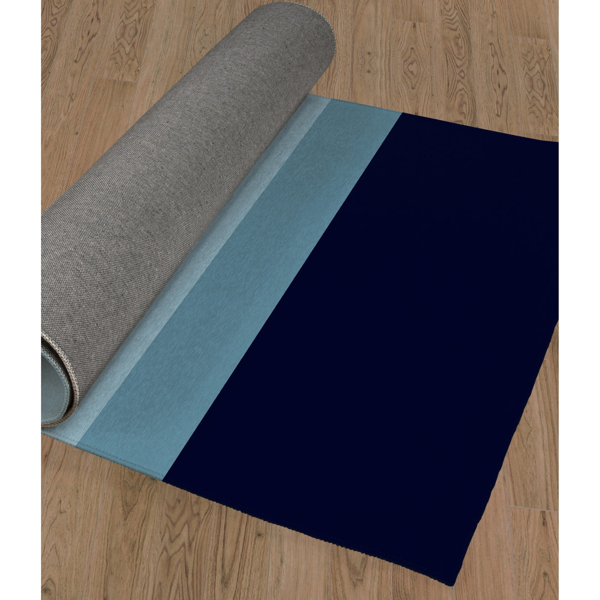 NAUTICAL HORIZON BOYS BLUE Area Rug By Kavka Designs