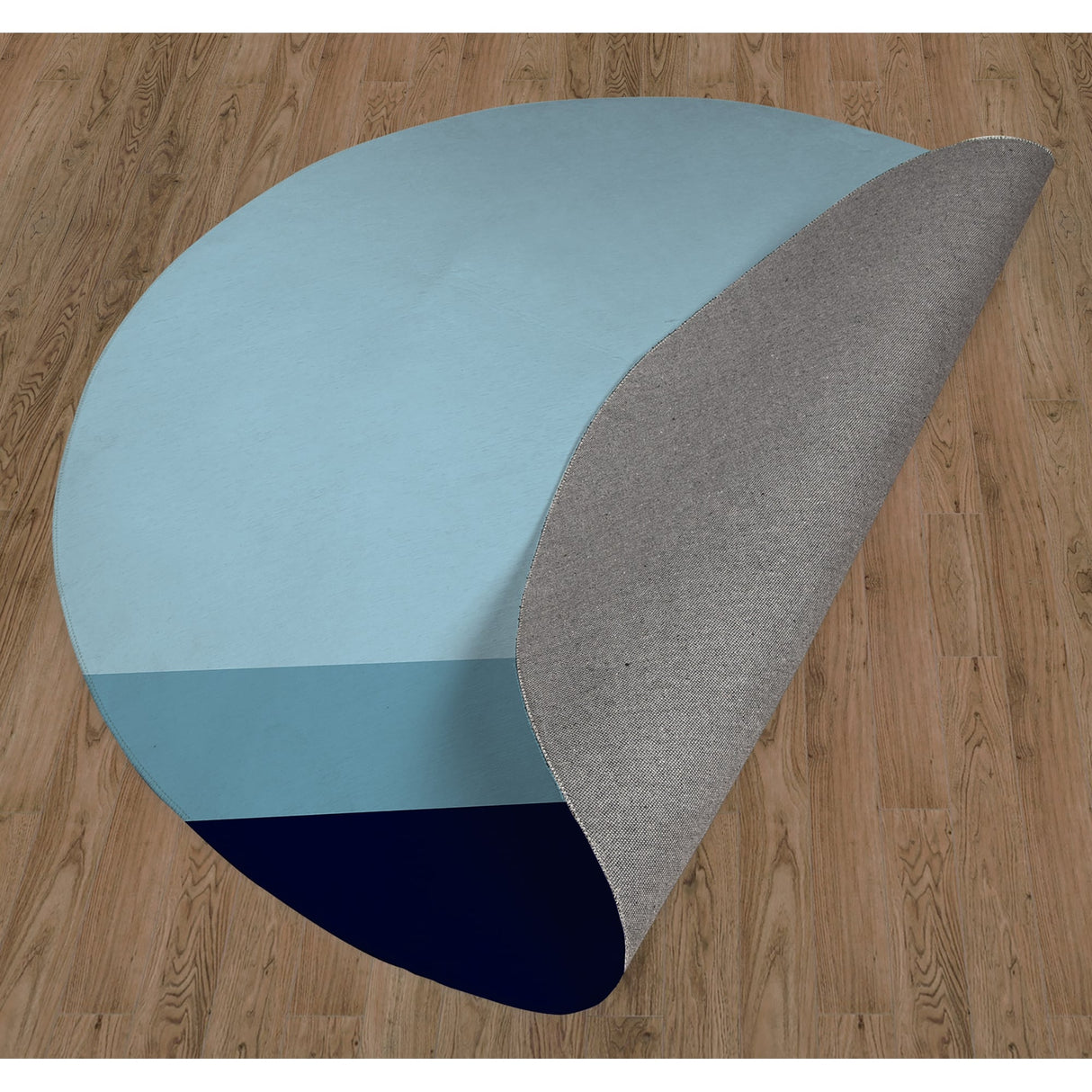 NAUTICAL HORIZON BOYS BLUE Area Rug By Kavka Designs