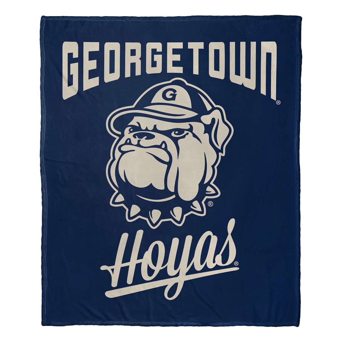 NCAA Georgetown Alumni Silk Touch Throw