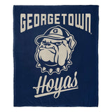NCAA Georgetown Alumni Silk Touch Throw