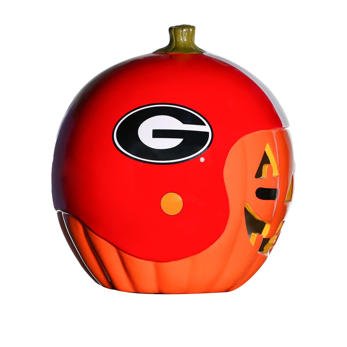 NCAA Georgia Bulldogs Ceramic Pumpkin Helmet