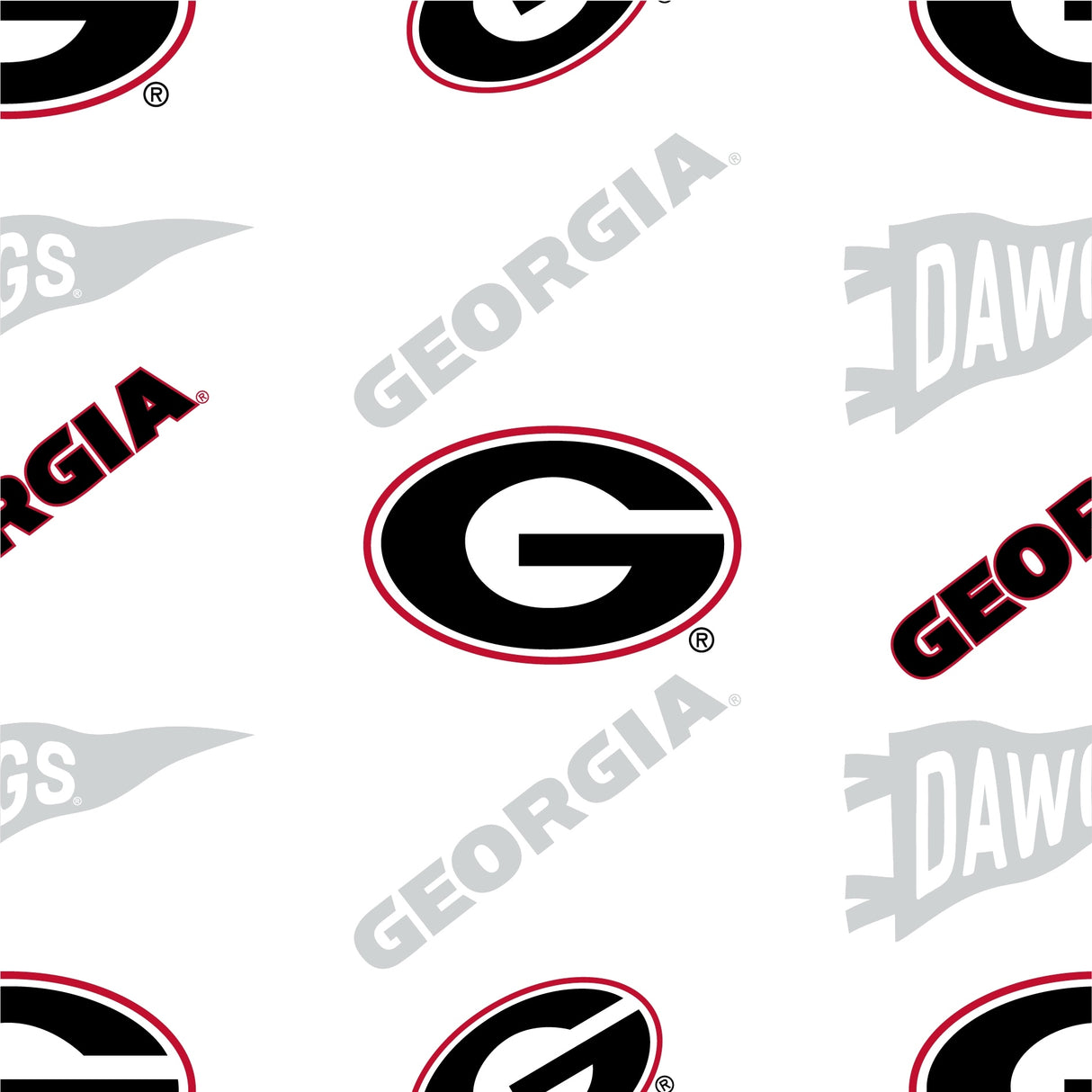 NCAA Officially Licenced Georgia Bulldogs Sheet Set