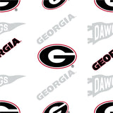 NCAA Officially Licenced Georgia Bulldogs Sheet Set