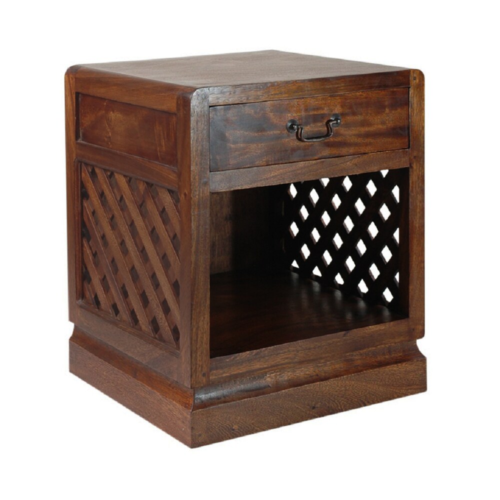 Handmade NES Mississippi Solid Mahogany 26-inch End Table / Nightstand (Indonesia)