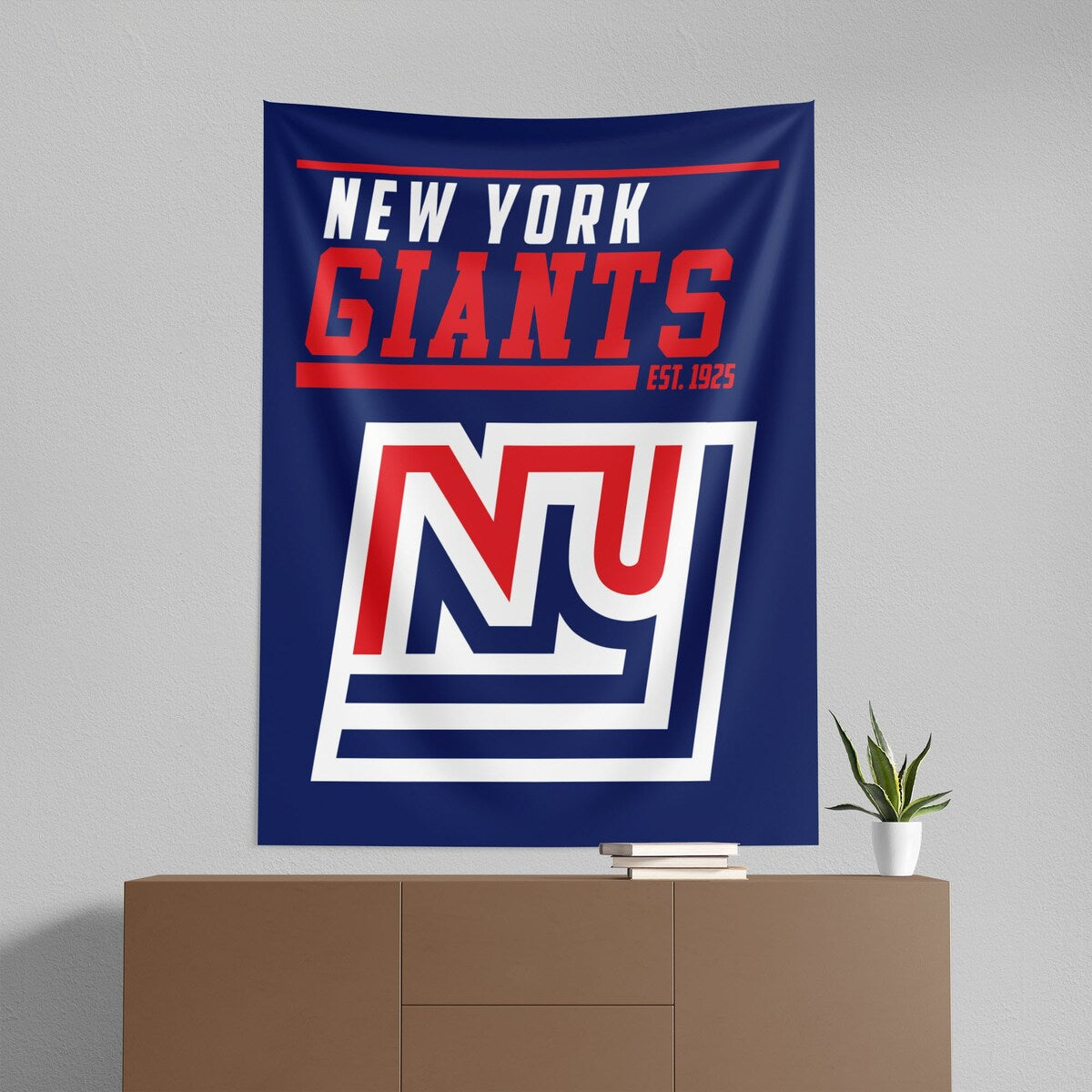 NFL New York Giants 40 YD Dash Legacy Wall Hanging - 50"x60"