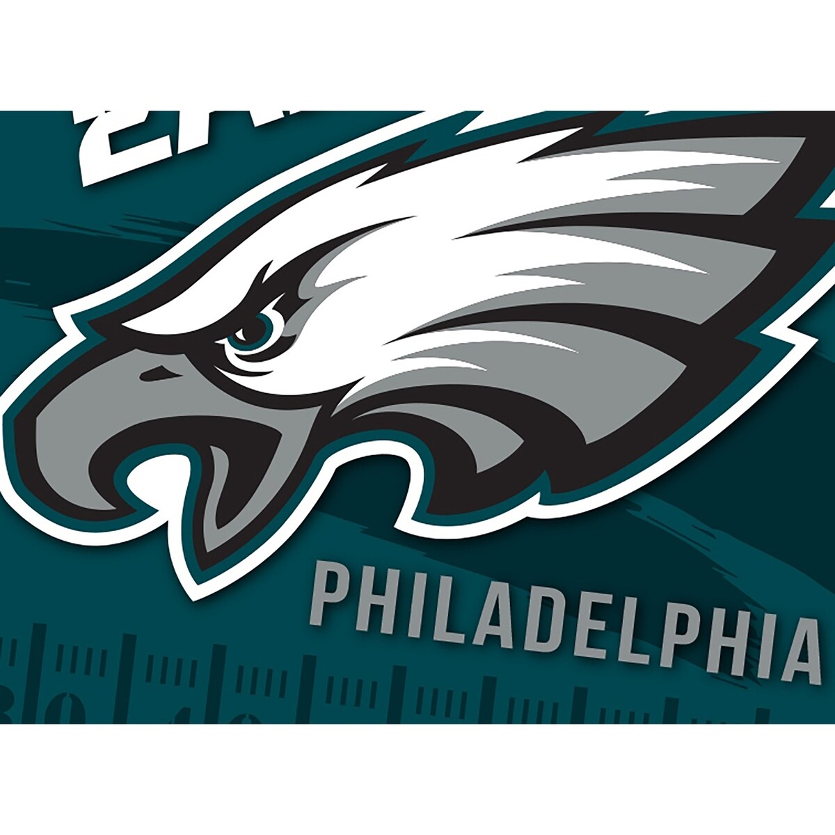 NFL Apron & Chef Hat Set, with Large Team Logo - Philadelphia Eagles - 31" x 25"