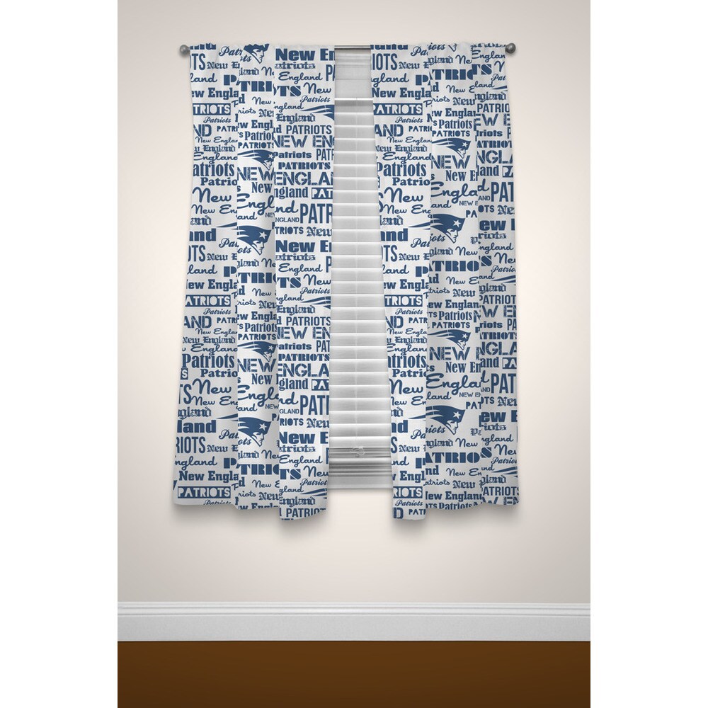 NFL Patriots Curtain Panel Pair
