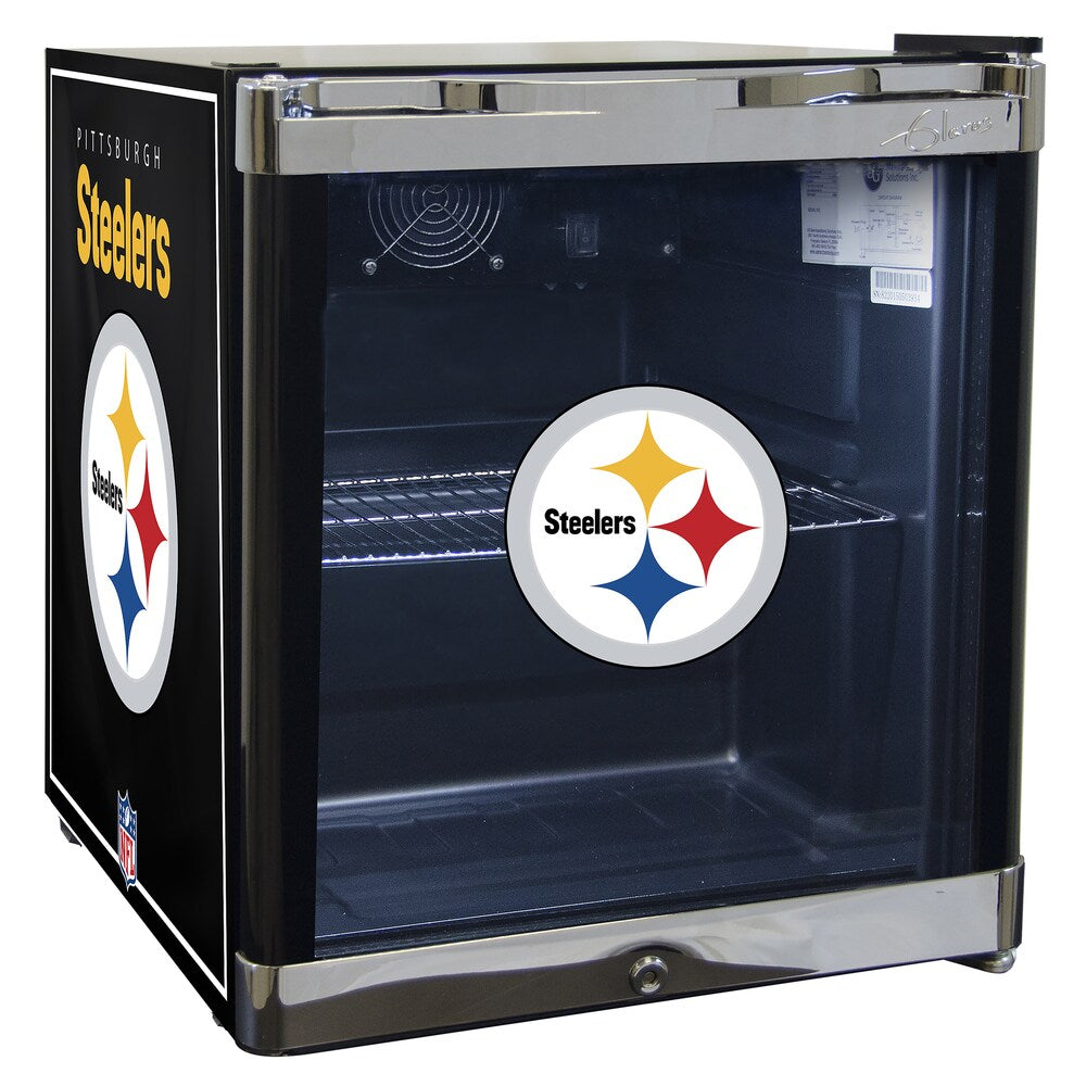 NFL Pittsburgh Steelers 1.8 Cubic Foot Refrigerated Beverage Center