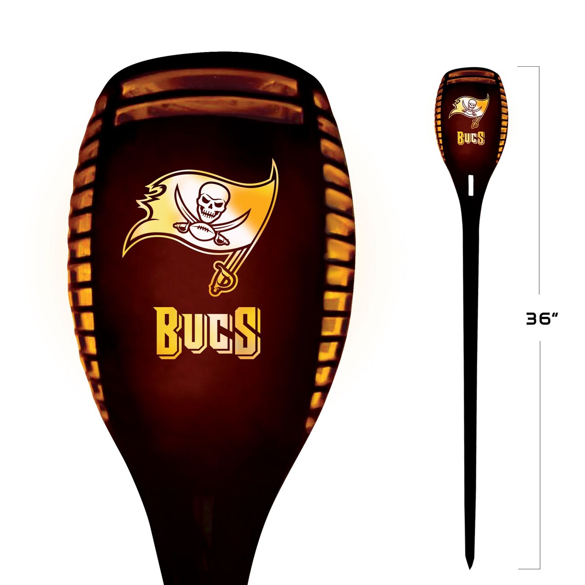 NFL Tampa Bay Buccaneers Team LED Solar Torch - Tampa Bay Buccaneers
