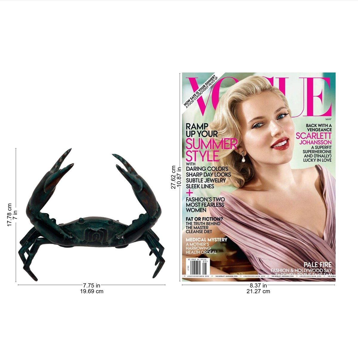 NOVICA Bronze Sculpture, 'Sanur Crab' (Indonesia) - 3.9