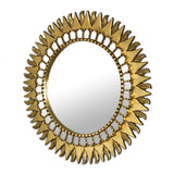 NOVICA Inca Sunburst Mohena Mirror