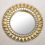 NOVICA Inca Sunburst Mohena Mirror