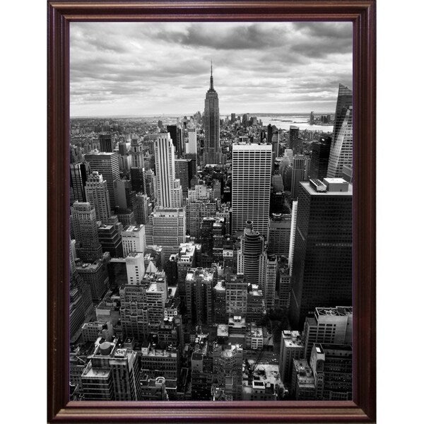 NYC Downtown II-NINPAP114973 Print 12"x9" by Nina Papiorek