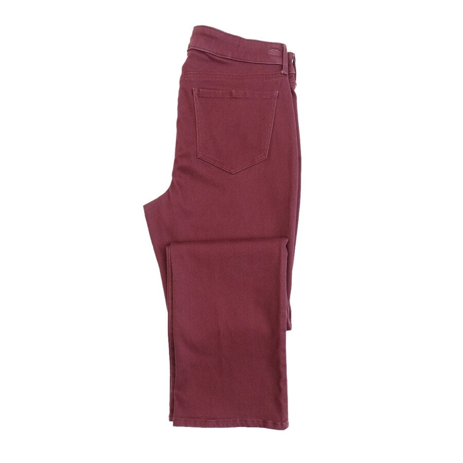 NYDJ Women's Marilyn Tummy Control Straight-Leg Jeans (14, Grenache)