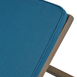 Nadine Outdoor Acacia Wood 3 Piece Chaise Lounge Set with Water-Resistant Cushions by Christopher Knight Home