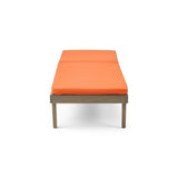 Nadine Outdoor Acacia Wood 3 Piece Chaise Lounge Set with Water-Resistant Cushions by Christopher Knight Home